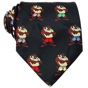 Funny Swimsuit Taz Tie Tasmanian Devil Looney Tunes Necktie